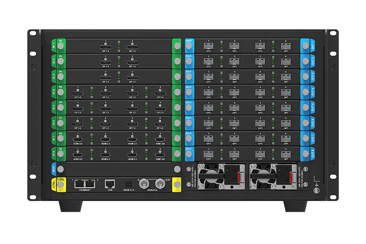 Novastar MX6000 Pro video wall controller back LED Display Manufacturer in China EagerLED Novastar MX6000 Pro video wall controller back