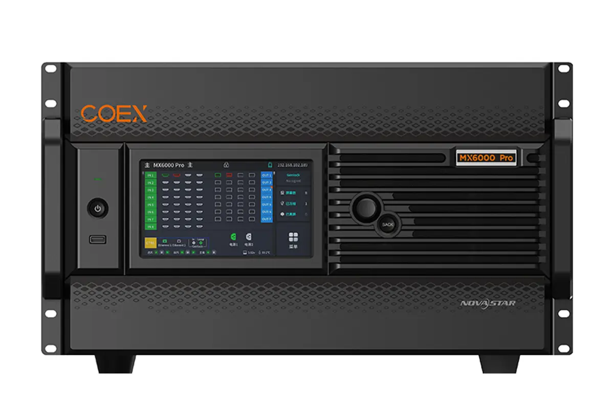 Novastar MX6000Pro front LED Display Manufacturer in China EagerLED Novastar MX6000Pro front