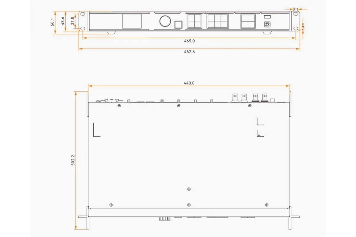 Novastar VX400Pro All In One Controller Dimensions LED Display Manufacturer in China EagerLED Novastar VX400Pro All In One Controller Dimensions
