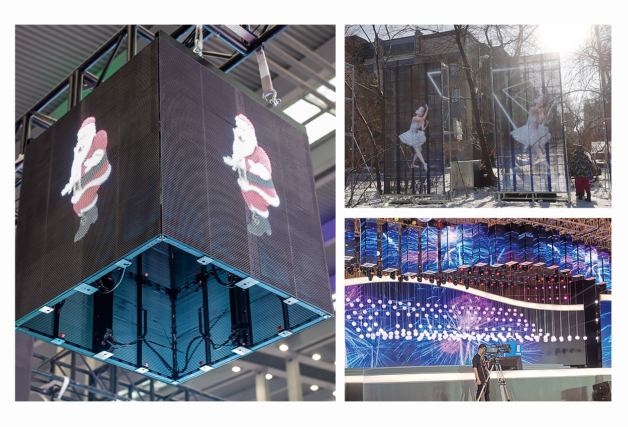 Outdoor Rental Transparent LED Screen 8 LED Display Manufacturer in China EagerLED