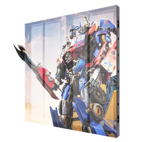 شاشة LED خارجية شفافة شاشة LED خارجية شفافة