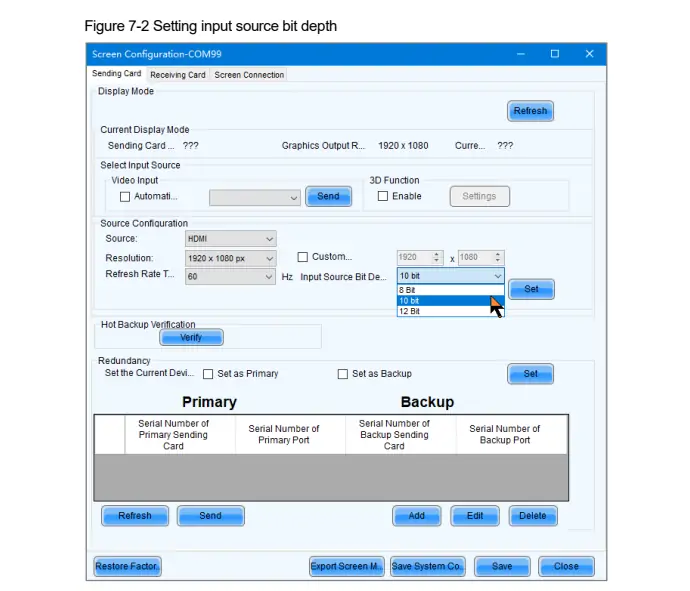 Screen Configuration of Novastar MCTRL660 LED Display Manufacturer in China EagerLED Screen Configuration of Novastar MCTRL660