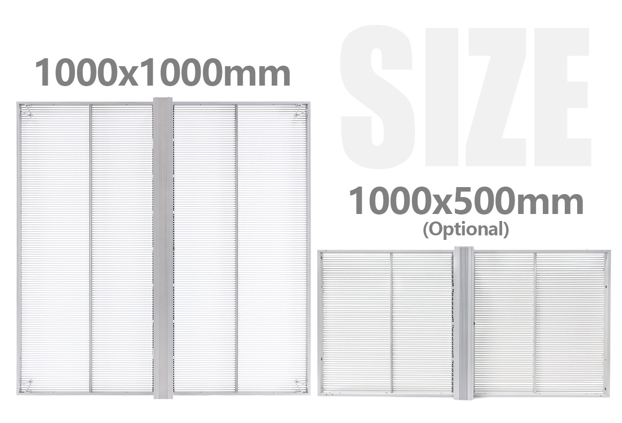 Fixed Transparent LED Screen 2 LED Display Manufacturer in China EagerLED Fixed Transparent LED Screen