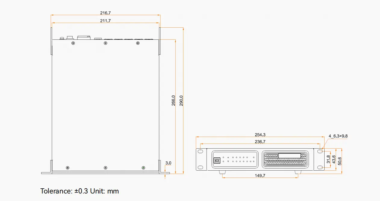 Novastar CVT10 Fiber Optical Converter Dimensions LED Display Manufacturer in China EagerLED Novastar CVT10 Fiber Optical Converter Dimensions