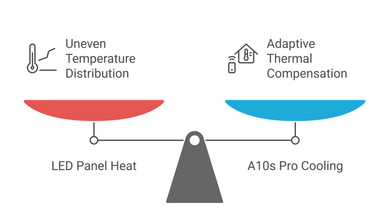 A10s Pro Receiving Card Adaptive Thermal Compensation LED Display Manufacturer in China EagerLED A10s Pro Receiving Card Adaptive Thermal Compensation