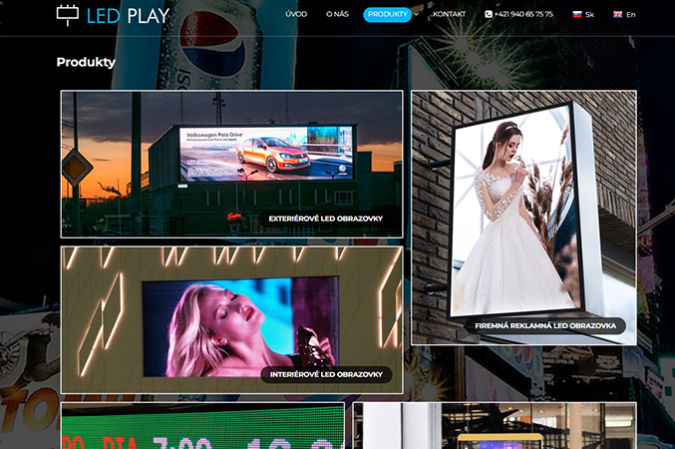 14 LED PLAYBratislava LED Display Manufacturers