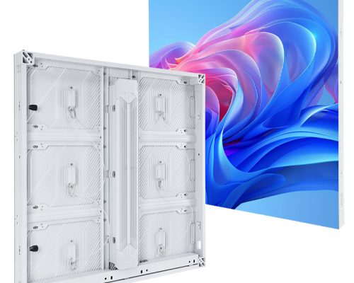 EA960F4 outdoor advertising LED display cabinet