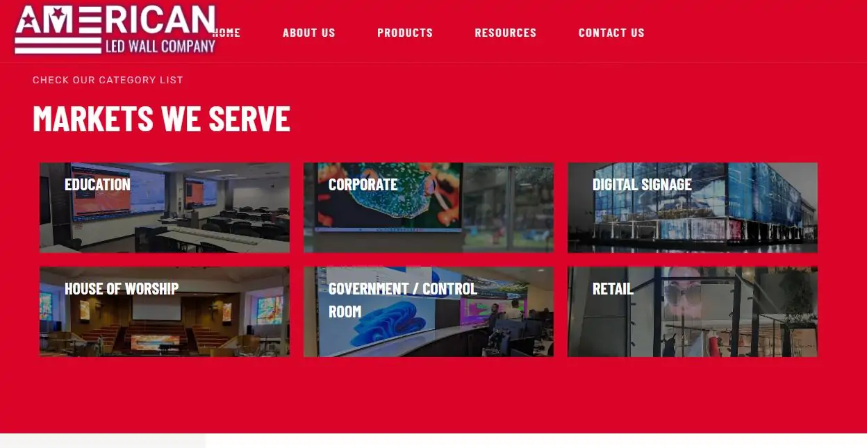 American LED Wall Company LED Display Manufacturer in China EagerLED American LED Wall Company