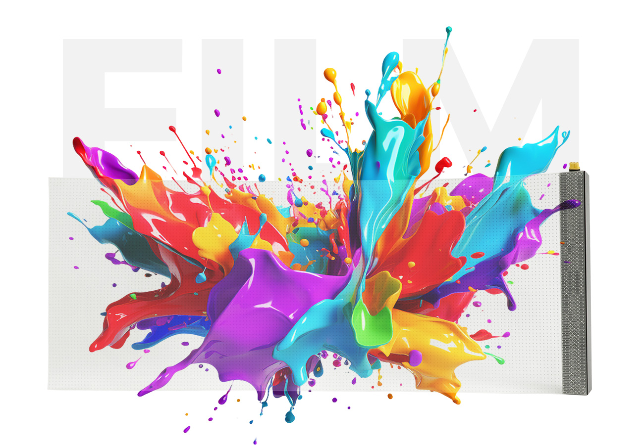 Flexible Film LED Display 1 LED Display Manufacturer in China EagerLED Flexible Film LED Display