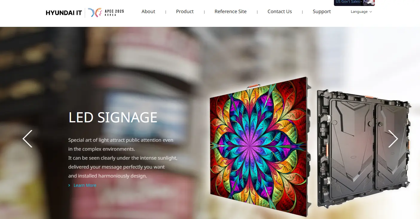 HYUNDAI IT LED Display Manufacturer in China EagerLED HYUNDAI IT