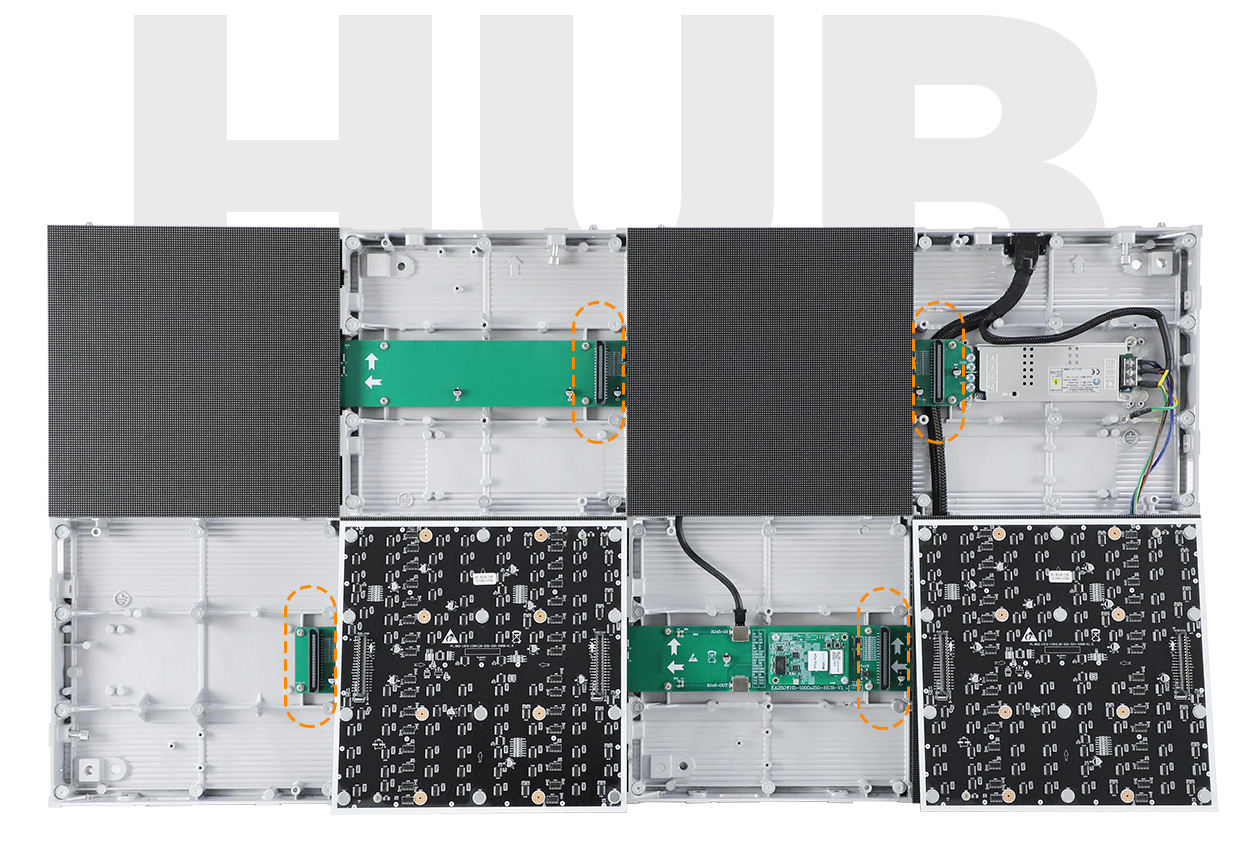 Indoor LED Display Wall 4 LED Display Manufacturer in China EagerLED