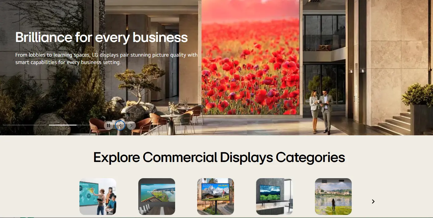 LG Business LED Signage LED Display Manufacturer in China EagerLED LG Business LED Signage