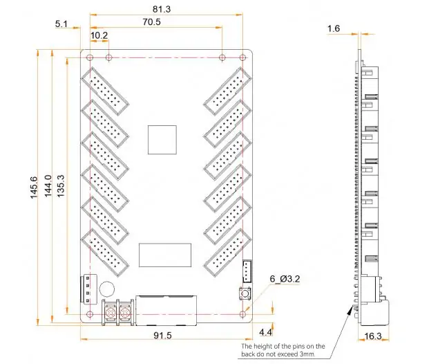 Novastar MRV412N Receiver Card Dimensions LED Display Manufacturer in China EagerLED Novastar MRV412 N Receiver Card Dimensions