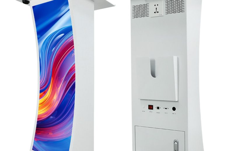 Écran LED du podium Pupitre intérieur EA-PD avec écran LED et lutrin intégré