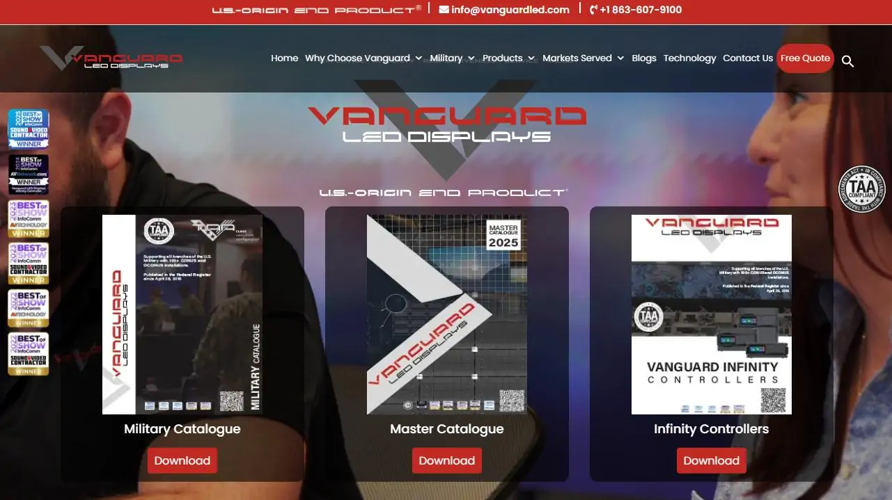 Vanguard LED Displays LED Display Manufacturer in China EagerLED Vanguard LED Displays