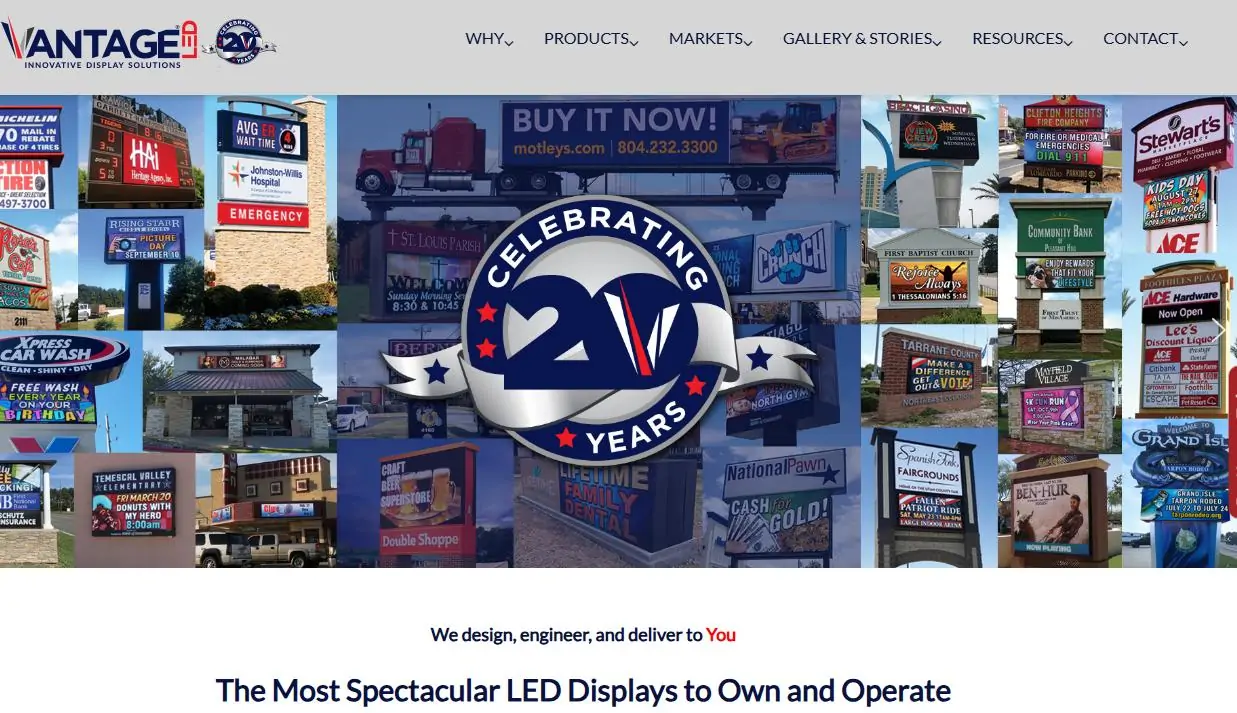 Vantage LED LED Display Manufacturer in China EagerLED Vantage LED