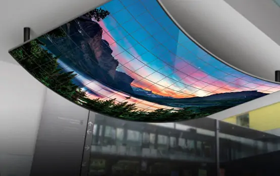 Curved OLED LED Display Manufacturer in China EagerLED Curved OLED