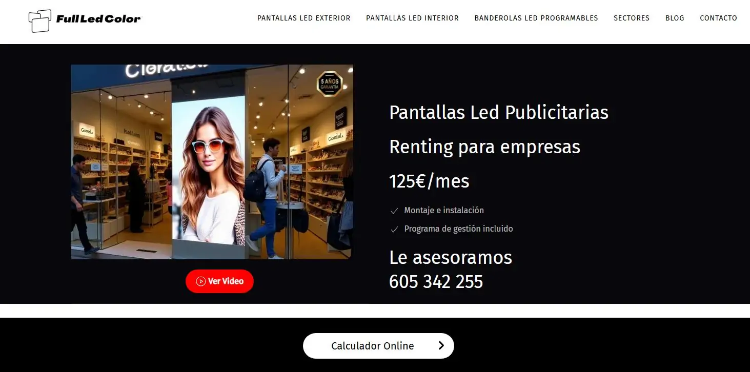 Els 12 principals fabricants de pantalles LED a Espanya el 2026