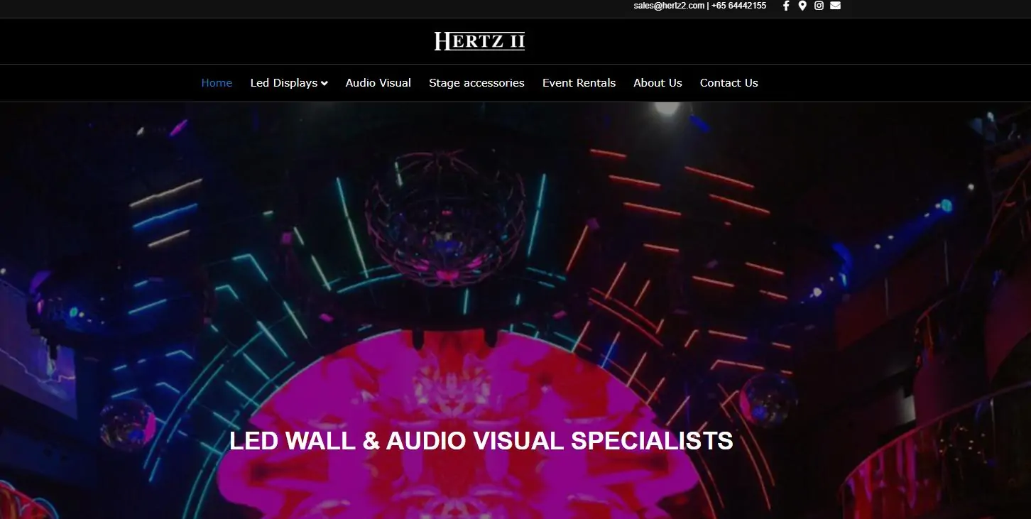 Hertz2 in Singapore LED Display Manufacturer in China EagerLED Hertz2 in Singapore