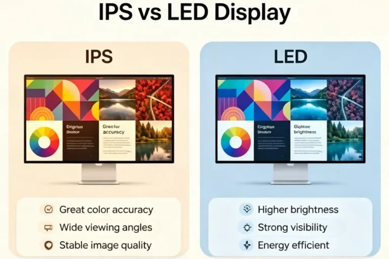 IPS vs LED Display IPS vs LED Display