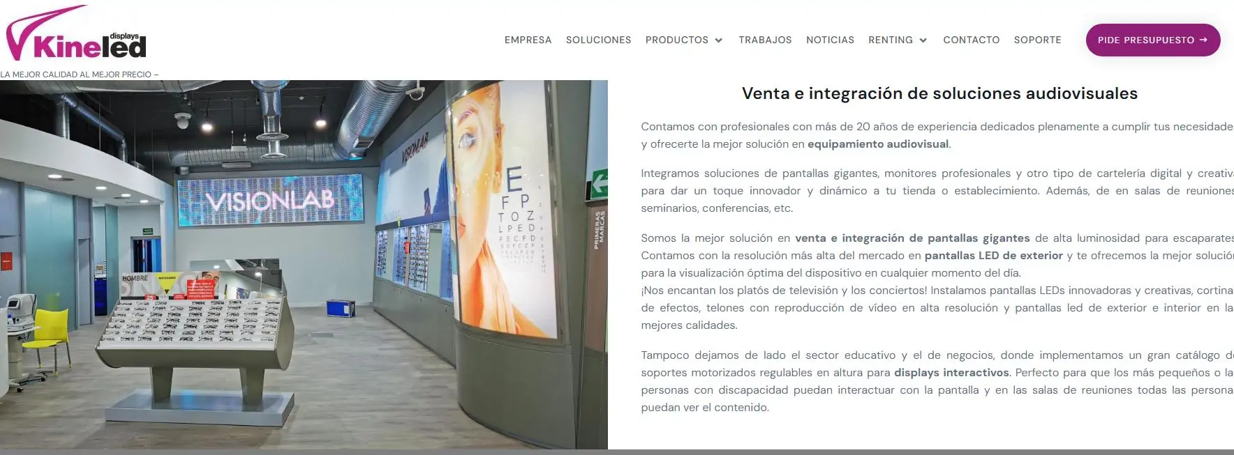 Kineled Spanish Rental LED Display Manufacturer LED Display Manufacturer in China EagerLED Kineled Spanish Rental LED Display Manufacturer