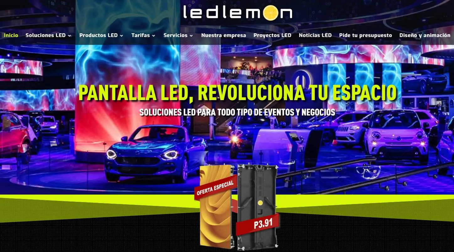Pantallas LED LEMON FullService LED Screen Manufacturer in Spain LED Display Manufacturer in China EagerLED Pantallas LED LEMON Full Service LED Screen Manufacturer in Spain