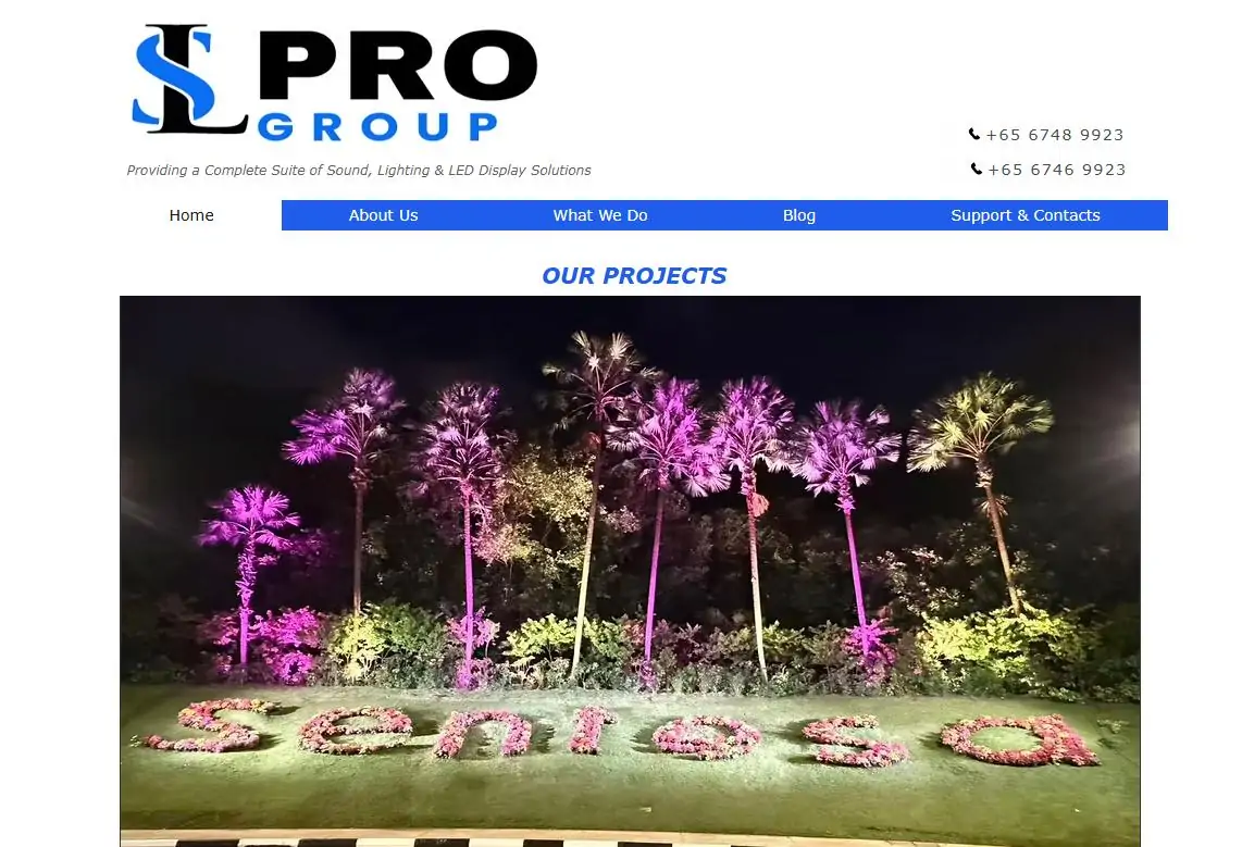 SL Pro Group Pte Ltd LED Display Manufacturer in China EagerLED SL Pro Group Pte Ltd