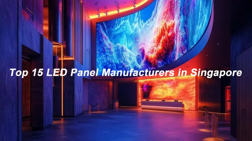 Top 15 LED Panel Manufacturers in Singapore LED Display Manufacturer in China EagerLED Top 15 LED Panel Manufacturers in Singapore