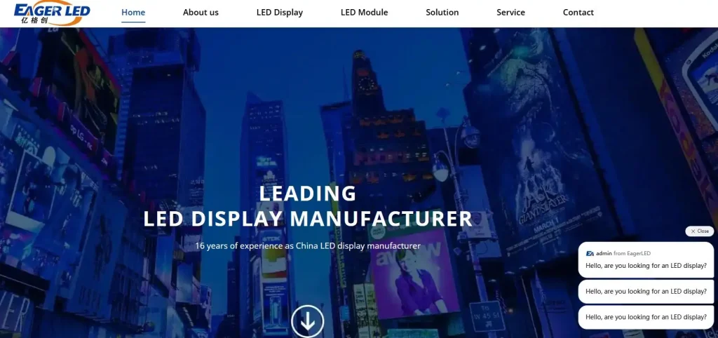 EagerLED LED display supplier LED Display Manufacturer in China EagerLED EagerLED LED display supplier