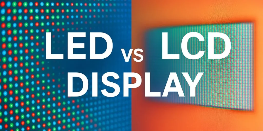 LED Screen vs LCD Screen LED Screen vs LCD Screen