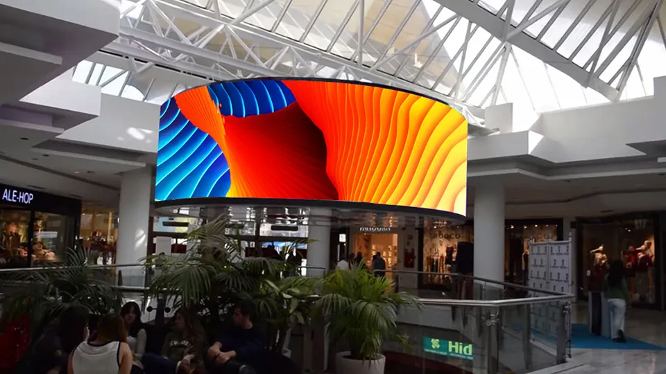 Outdoor LED Screen in Shopping Mall LED Display Manufacturer in China EagerLED Outdoor LED Screen in Shopping Mall