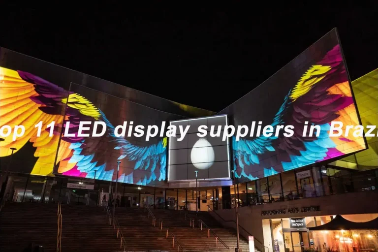 Top 11 LED display suppliers in Brazil