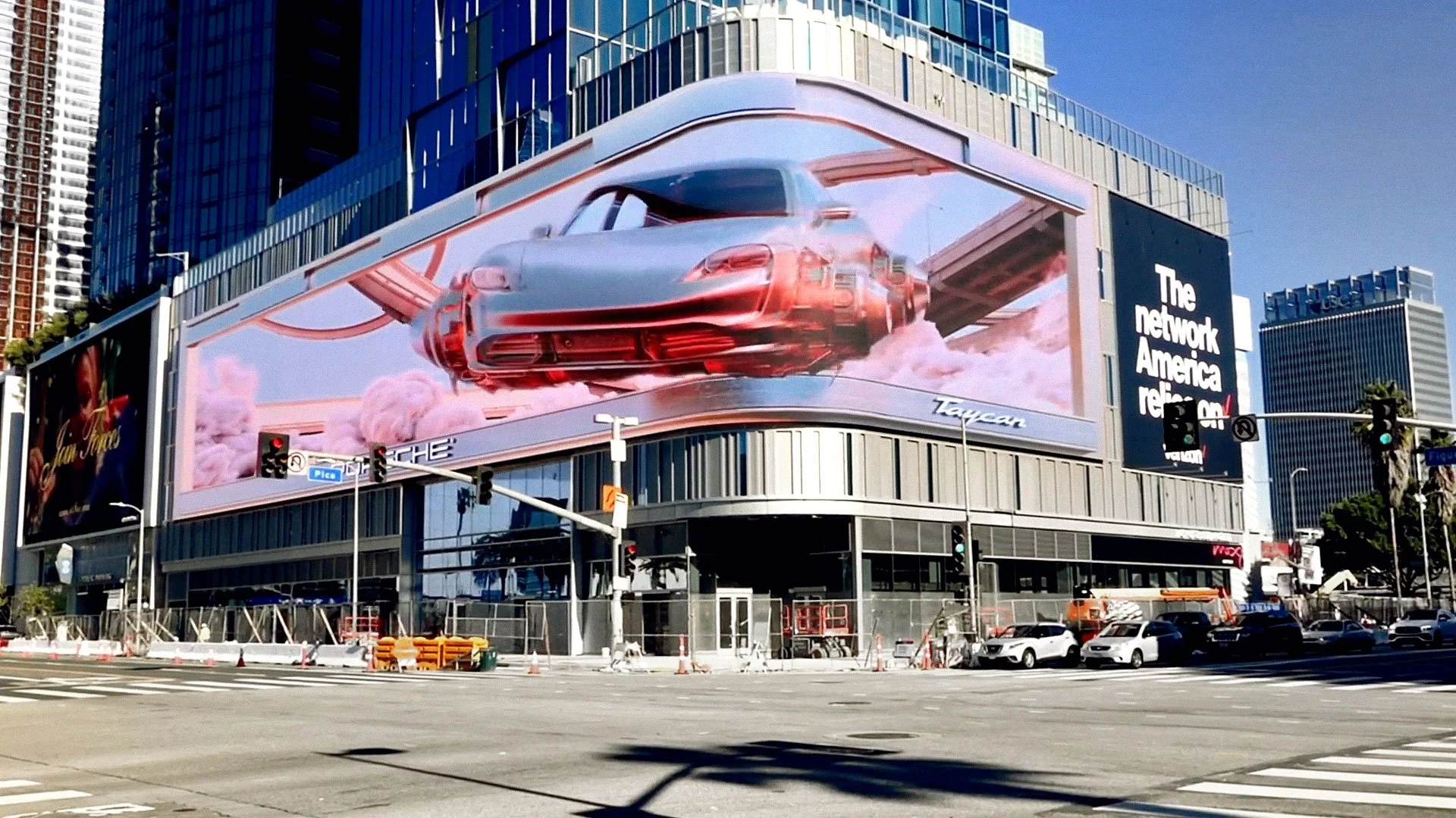 3D anamorphic billboard for car LED Display Manufacturer in China EagerLED 3D anamorphic billboard for car