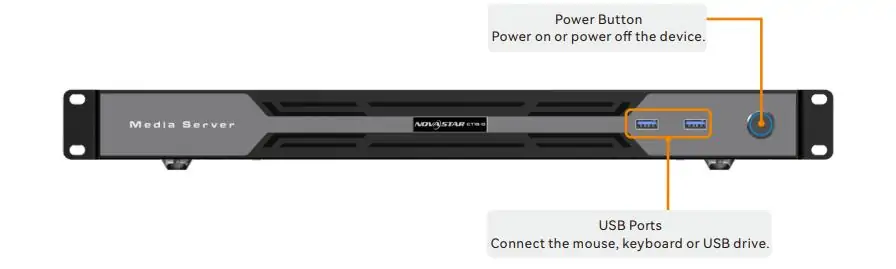 Novastar ET1SG Media Server 1 LED Display Manufacturer in China EagerLED Novastar ET1S G Media Server 1