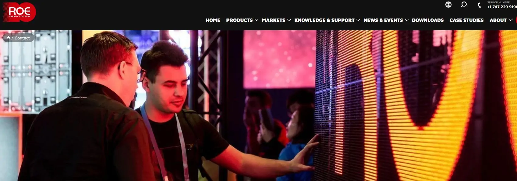ROE Visual LED Video Wall Supplier LED Display Manufacturer in China EagerLED ROE Visual LED Video Wall Supplier
