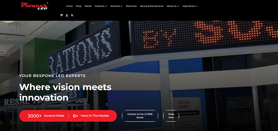 12 Pioneer LED LED Display Supplier LED Display Manufacturer in China EagerLED Pioneer LED LED Display Suppliers