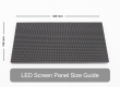 LED Screen Panel Size Guide