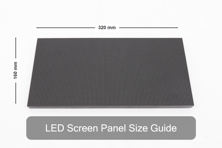 LED Screen Panel Size Guide LED Screen Panel Size Guide