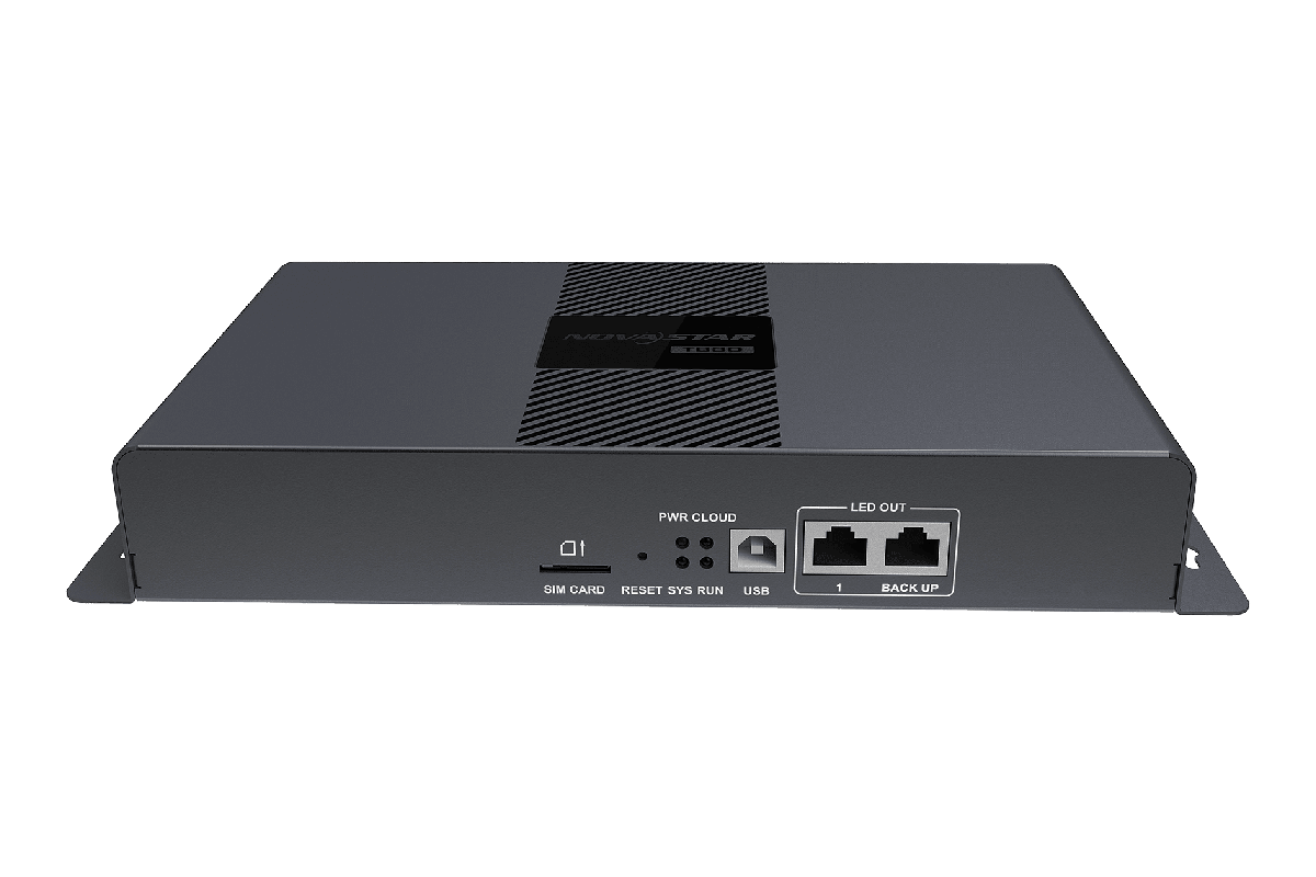 NovaStar TB30 LED Display Manufacturer in China EagerLED NovaStar TB30 front view with dual Gigabit Ethernet LED outputs