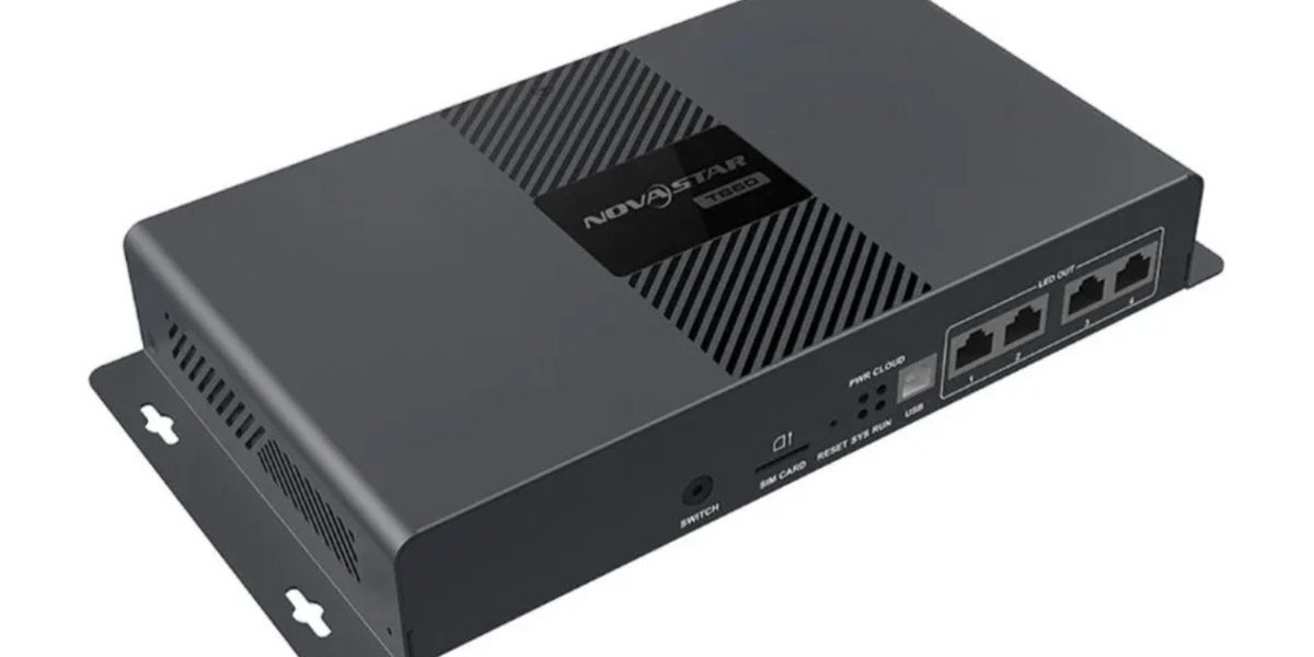 NovaStar TB50-2 NovaStar TB50 Taurus multimedia player angled product view