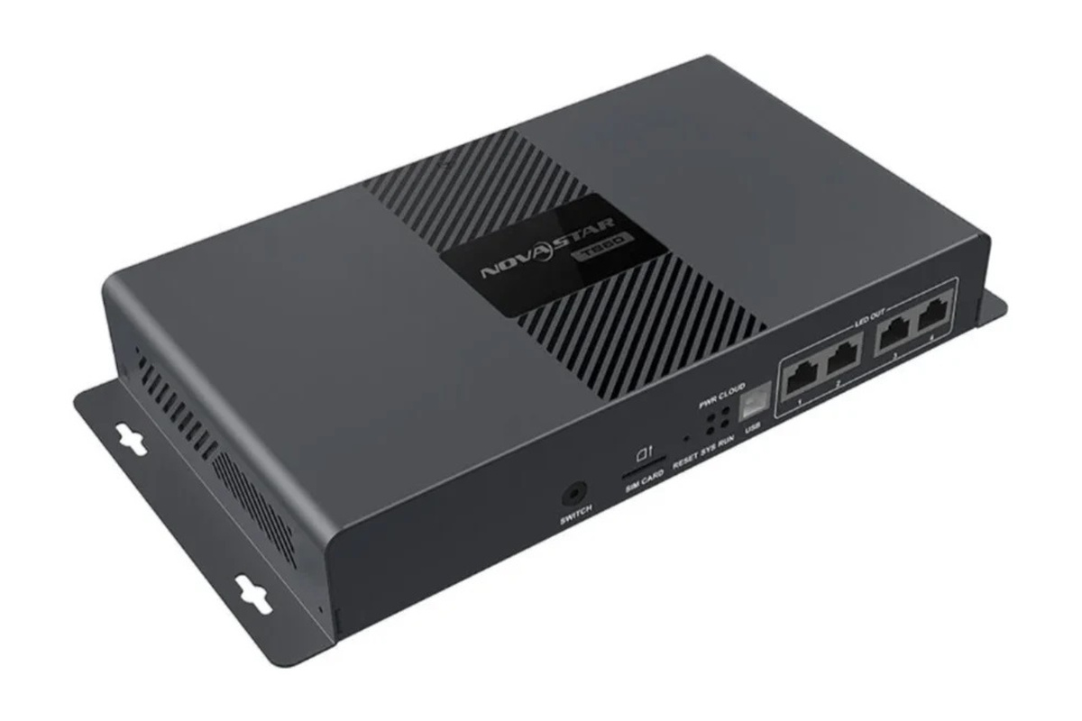 NovaStar TB502 LED Display Manufacturer in China EagerLED NovaStar TB50 Taurus multimedia player angled product view