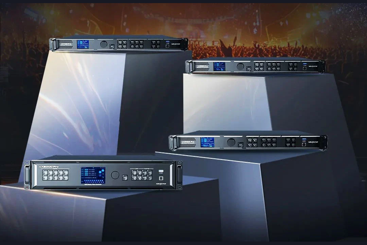 NovastarVXSeriesLEDVideoProcessorVX2000ProAllin1LEDDisplayControllertj001 LED Display Manufacturer in China EagerLED NovaStar VX Pro controller family arranged for live event LED display applications