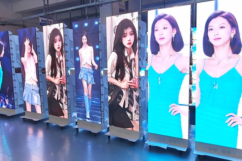 Affiche-LED-Display-5 Panneau d'affichage LED utilisé comme enseigne numérique autonome dans un magasin