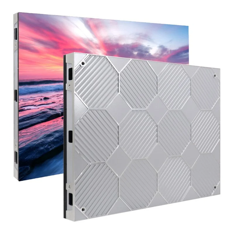 Front and rear views of an EagerLED EA640F2 indoor LED display cabinet LED Display Manufacturer in China EagerLED Front and rear views of an EagerLED EA640F2 indoor LED display cabinet