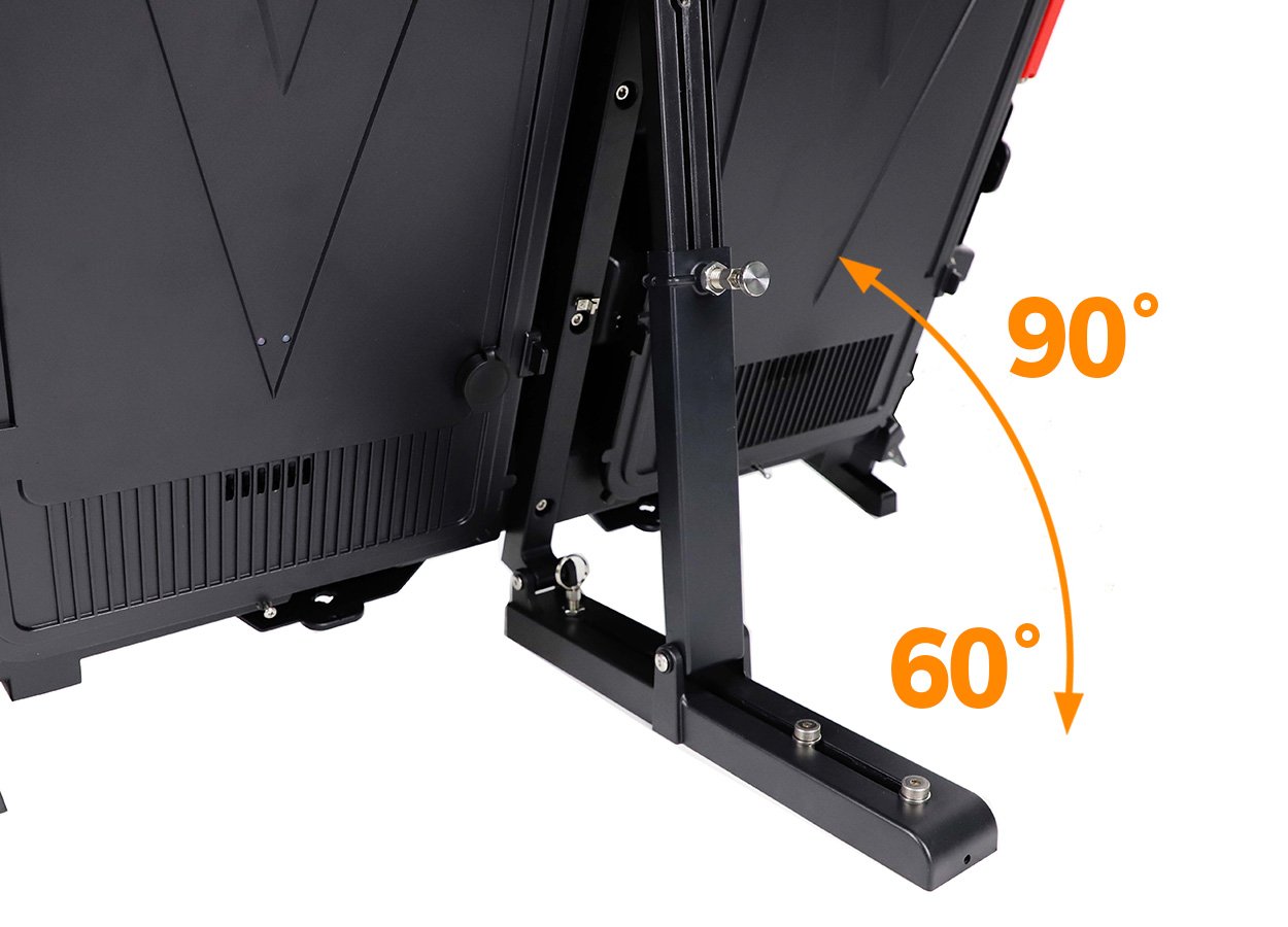Braket penyangga belakang yang dapat disesuaikan pada kabinet LED stadion EA960SP4, Produsen Layar LED di Cina EagerLED Braket penyangga belakang yang dapat disesuaikan pada kabinet LED stadion EA960SP4
